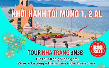 NHA TRANG - DIAMOND BAY– HÒN TẰM - TẾT 2025 - ĐẲNG CẤP 5 SAO