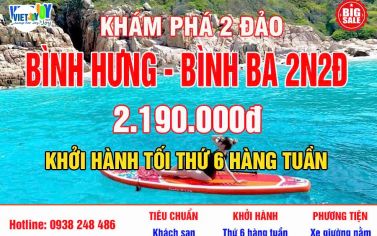 BÌNH HƯNG - BÌNH BA - XE GIƯỜNG NẰM - CA NÔ